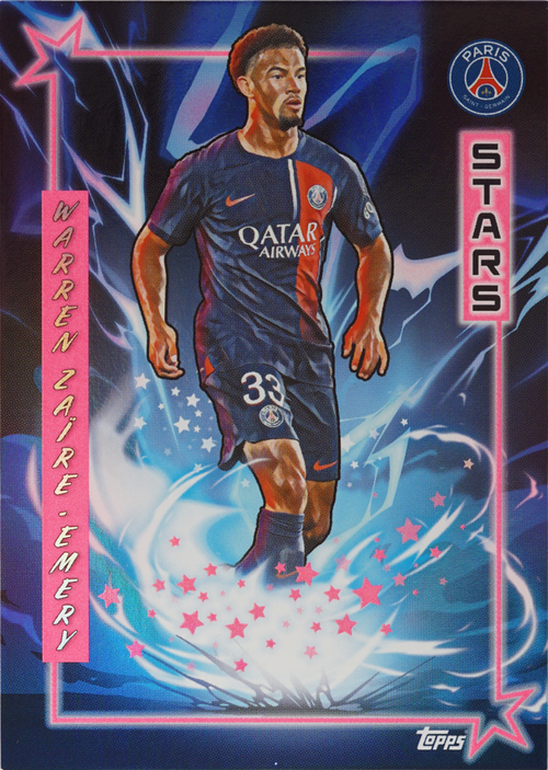 Warren ZaĂŻre-Emery trading card