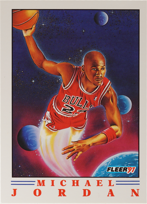 Michael Jordan trading card