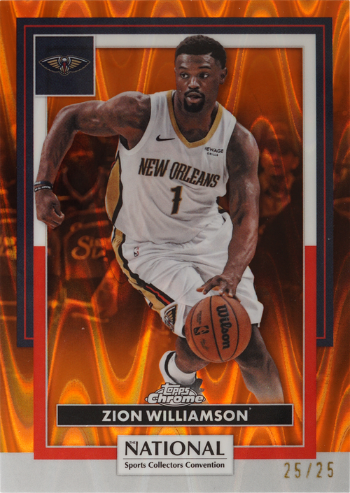 Zion Williamson trading card