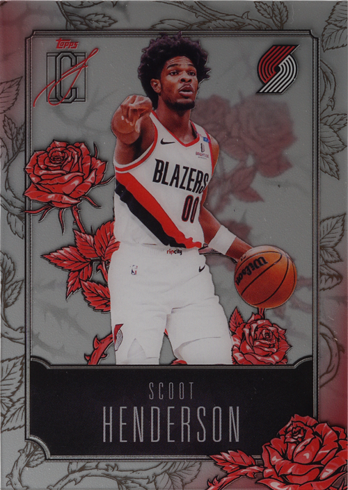 Scoot Henderson trading card