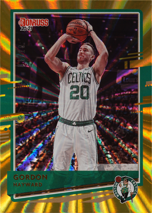 Gordon Hayward trading card