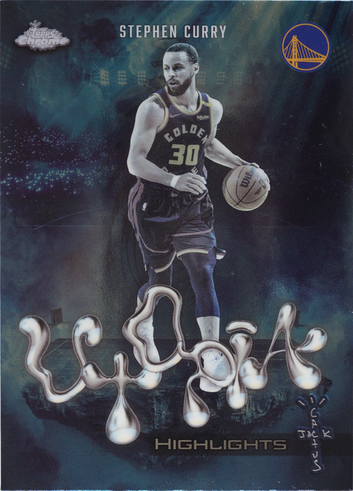 Stephen Curry trading card