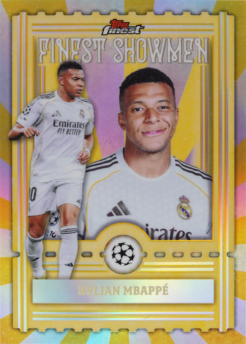 Kylian Mbappé trading card