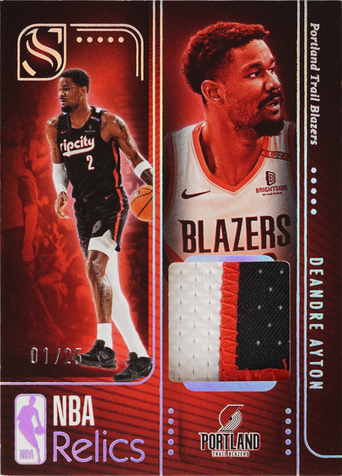 Deandre Ayton trading card
