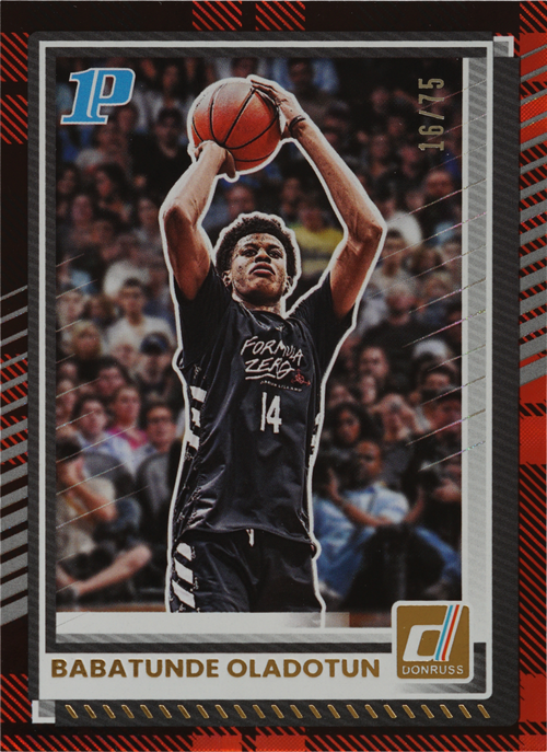 Babatunde Oladotun trading card