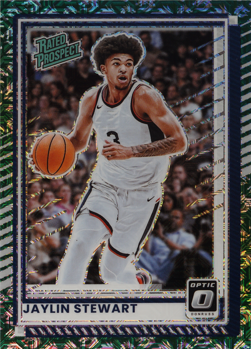 Jaylin Stewart trading card