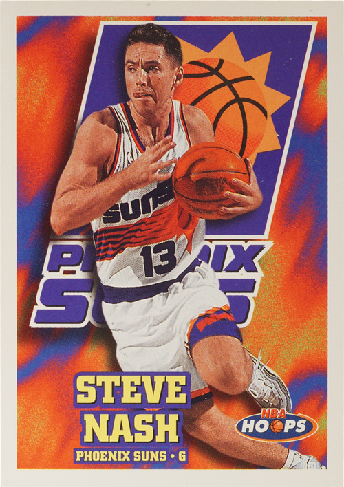 Steve Nash trading card