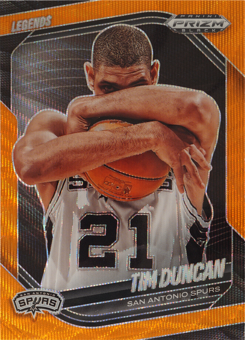 Tim Duncan trading card