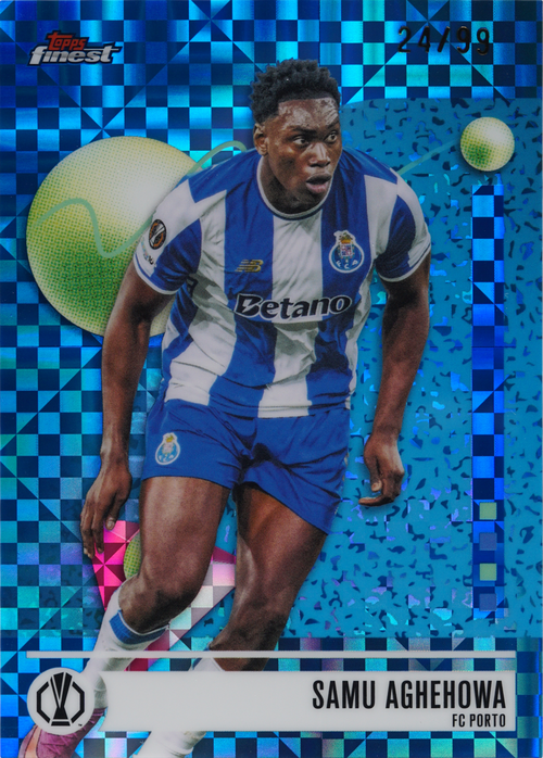 Samu Aghehowa trading card