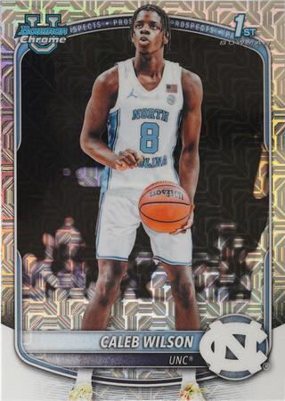 Caleb Wilson trading card