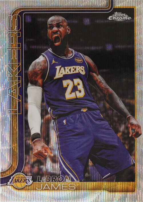 LeBron James trading card