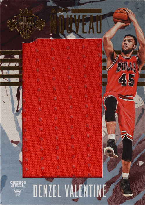 Denzel Valentine trading card