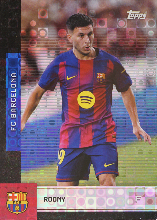 Roony Bardghji trading card