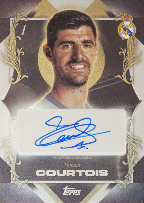 Thibaut Courtois trading card