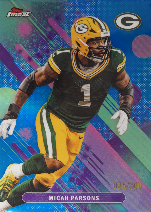 Micah Parsons trading card