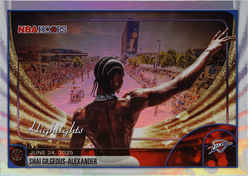 Shai Gilgeous-Alexander trading card