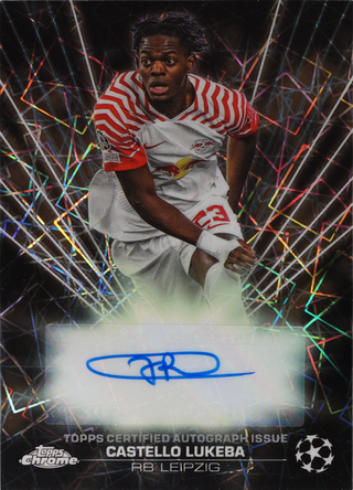 Castello Lukeba trading card