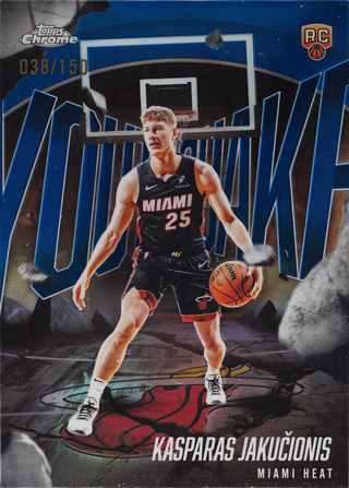 Kasparas Jakučionis trading card