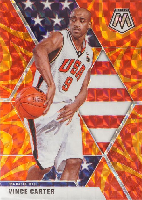 Vince Carter trading card