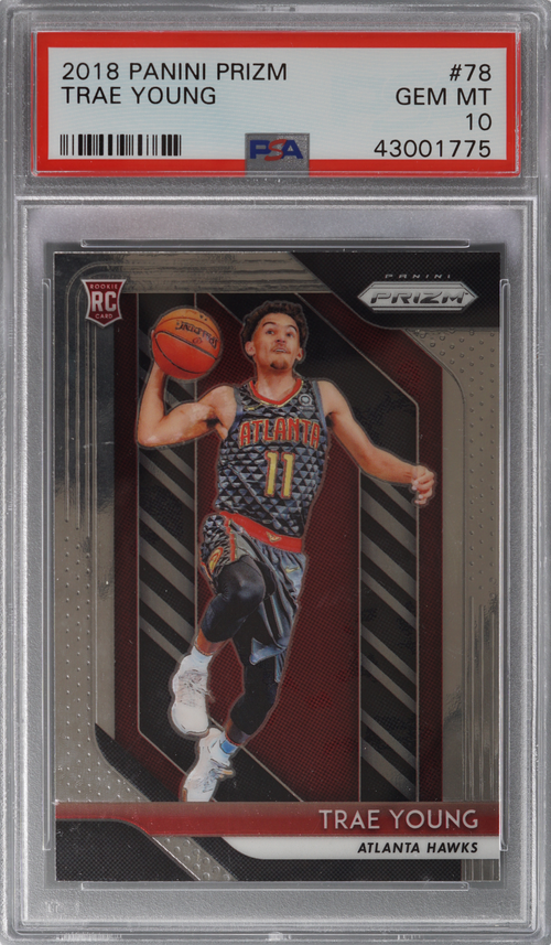 Trae Young trading card
