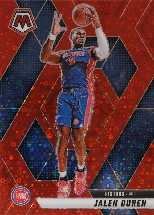 Jalen Duren trading card