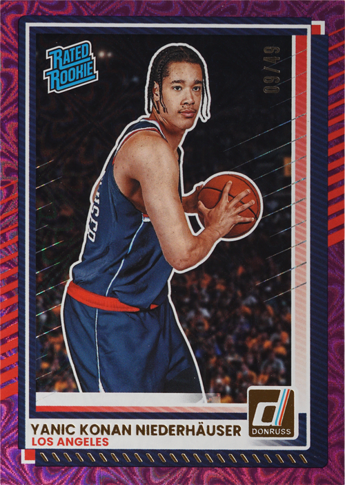 Yanic Konan Niederhauser trading card