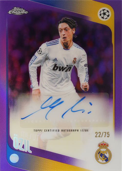 Mesut Özil trading card