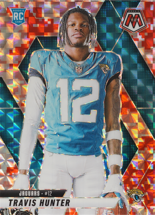 Travis Hunter trading card