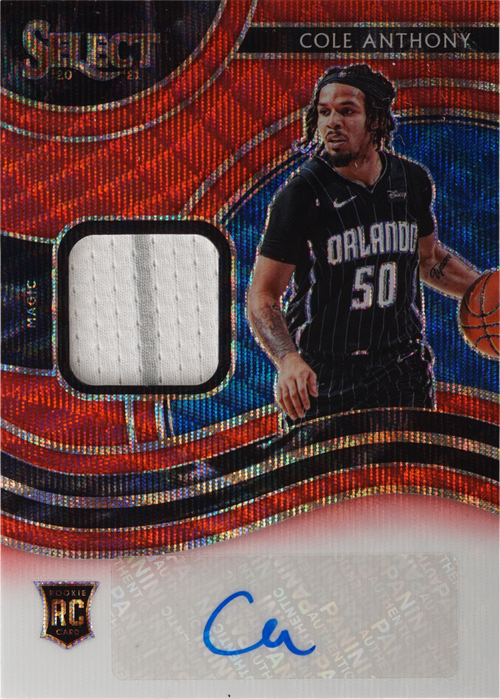 Cole Anthony trading card