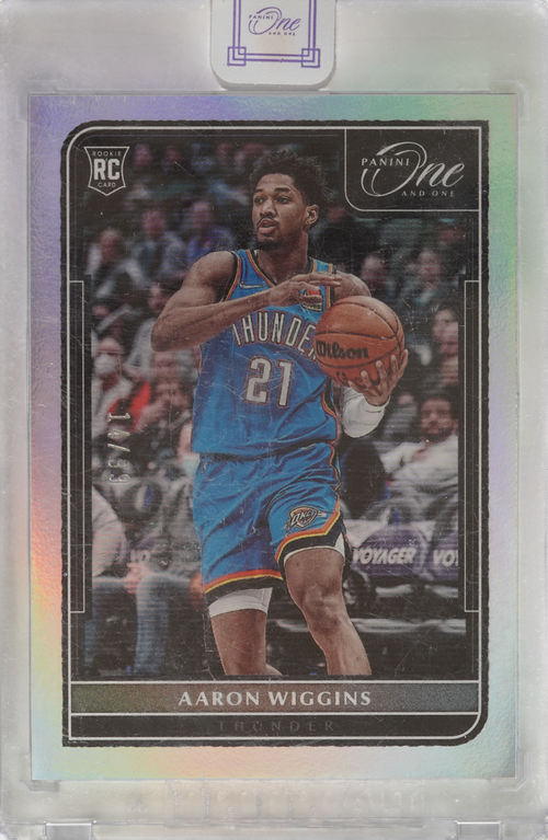Aaron Wiggins trading card