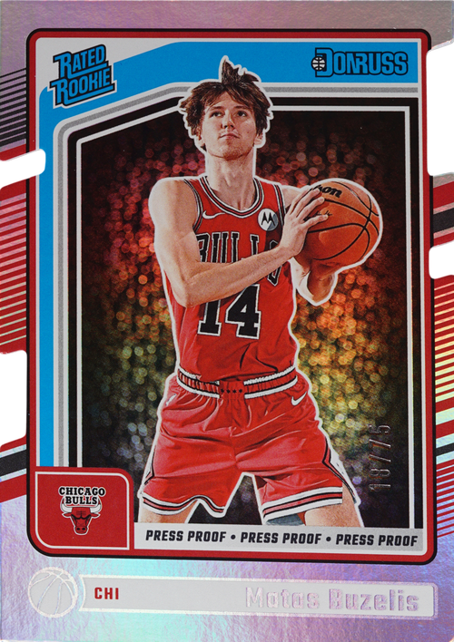 Matas Buzelis trading card
