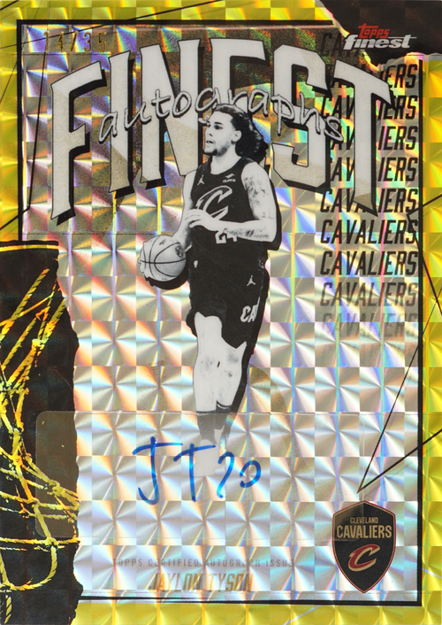 Jaylon Tyson trading card