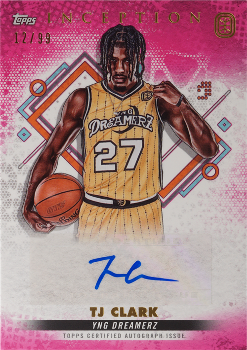 TJ Clark trading card