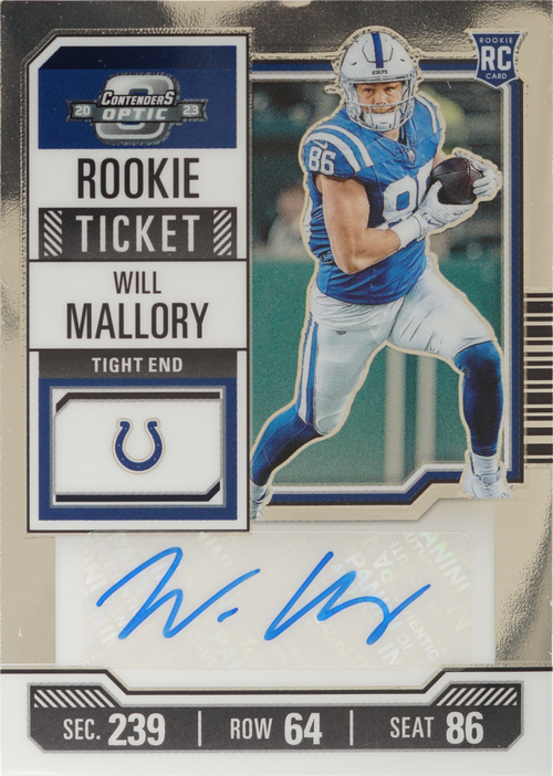 Will Mallory trading card