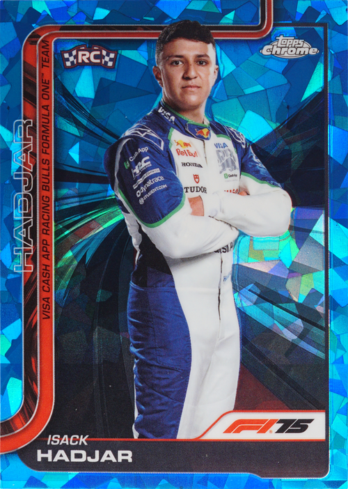 Isack Hadjar trading card