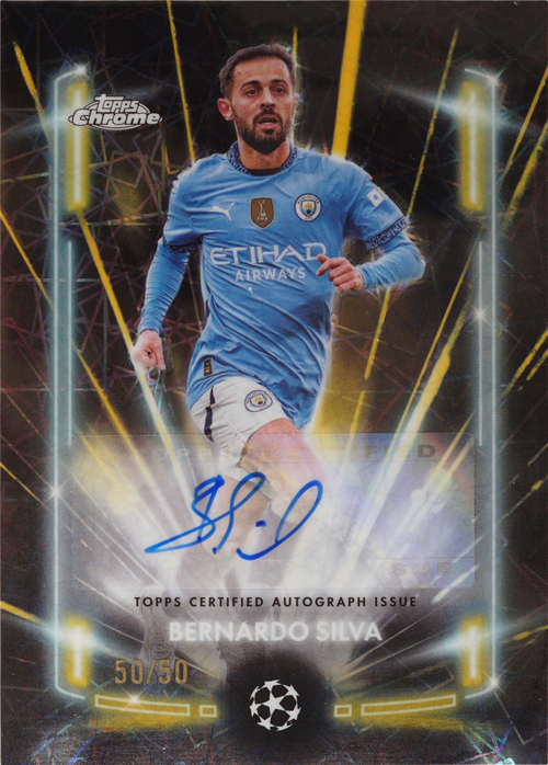 Bernardo Silva trading card
