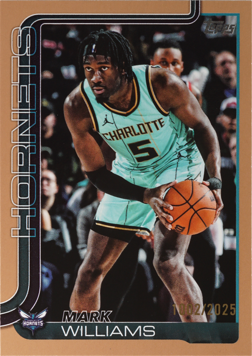 Mark Williams trading card