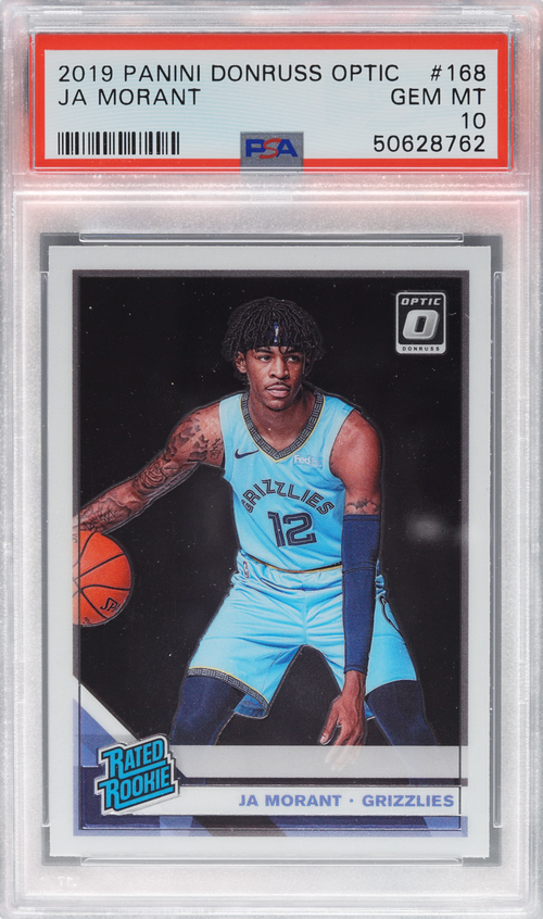 Ja Morant trading card