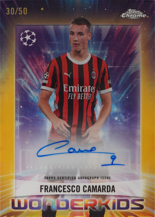 Francesco Camarda trading card