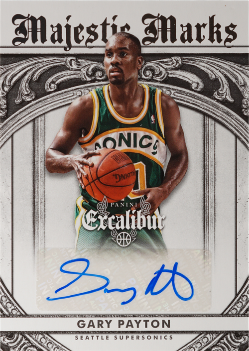 Gary Payton trading card