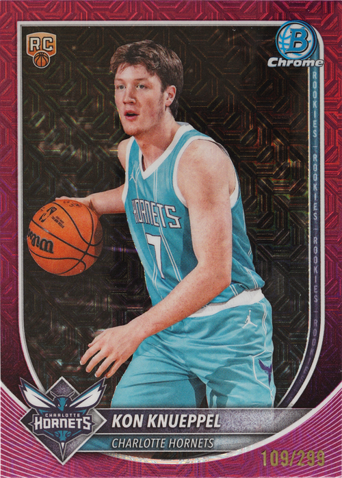 Kon Knueppel trading card