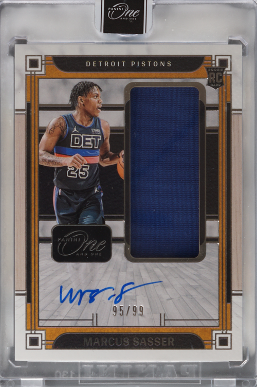 Marcus Sasser trading card