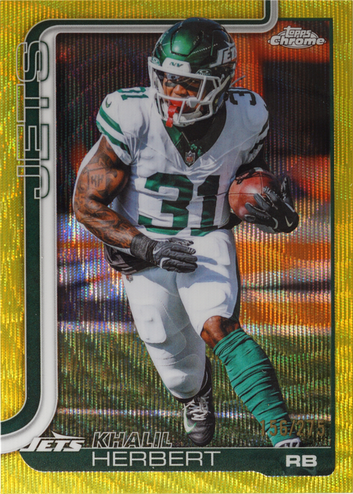 Khalil Herbert trading card