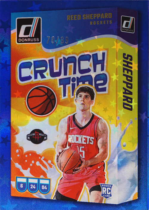 Reed Sheppard trading card