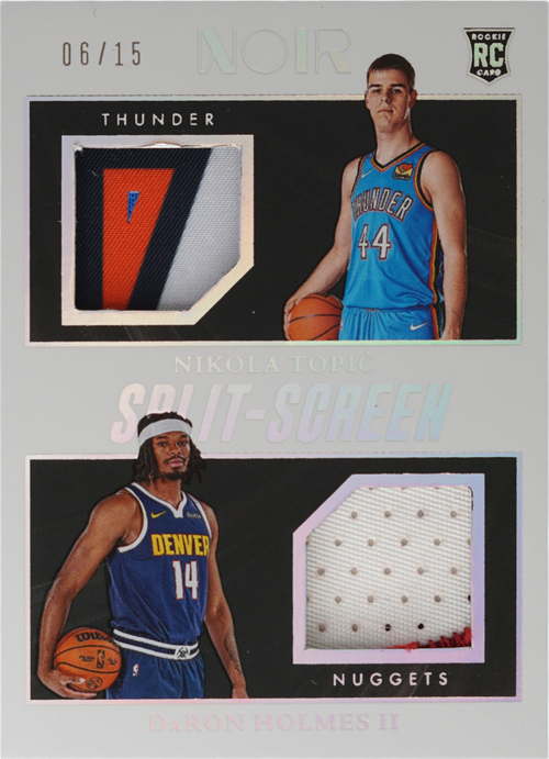 Nikola Topic/DaRon Holmes II trading card
