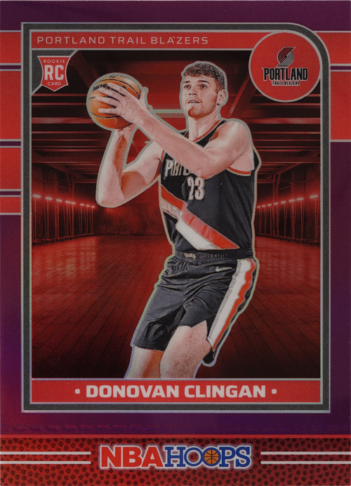 Donovan Clingan trading card