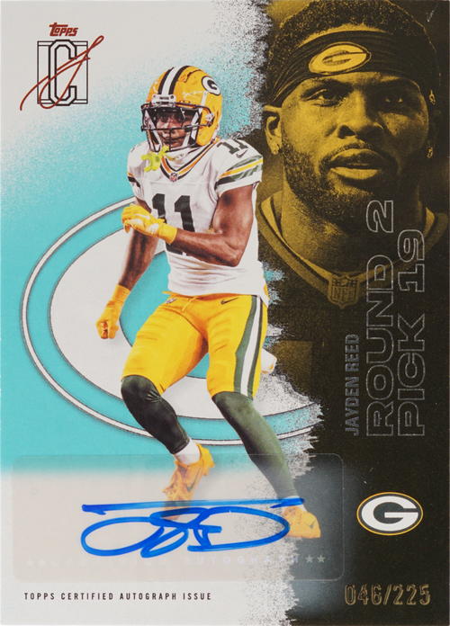 Jayden Reed trading card