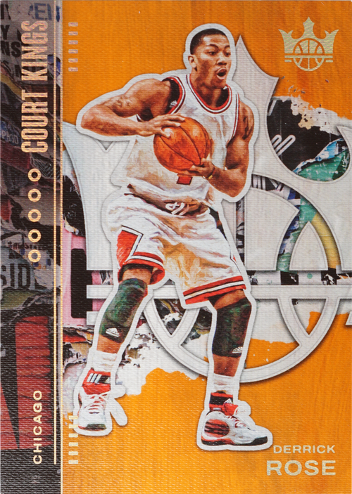 Derrick Rose trading card