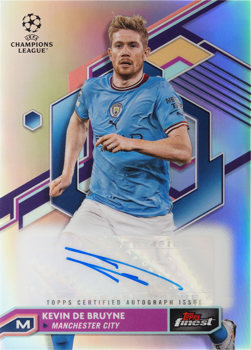 Kevin De Bruyne trading card