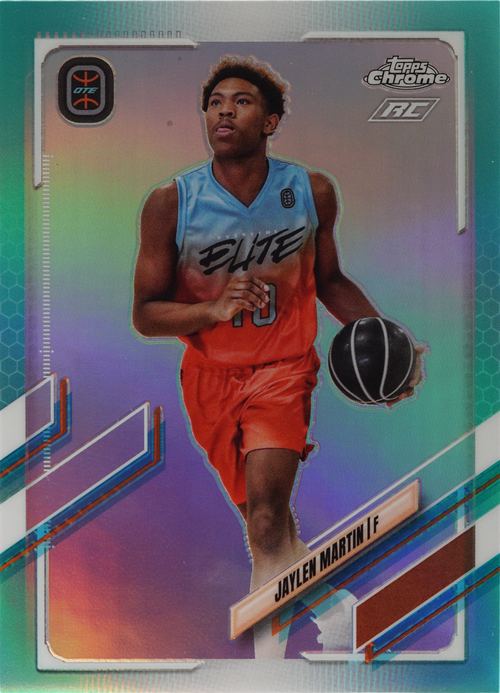 Jaylen Martin trading card
